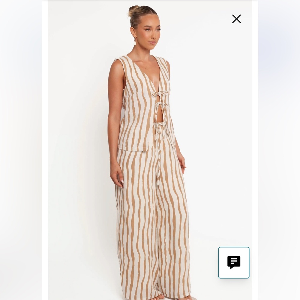 Petal and Pup Marmo Striped Two Piece Set